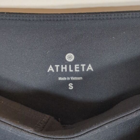 Athleta Black Capris Leggings Size Small - Picture 5 of 7